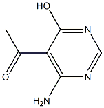 Ketone, 4-amino-6-hydroxy-5-pyrimidinyl methyl (7CI) CAS#: 88394-02-9