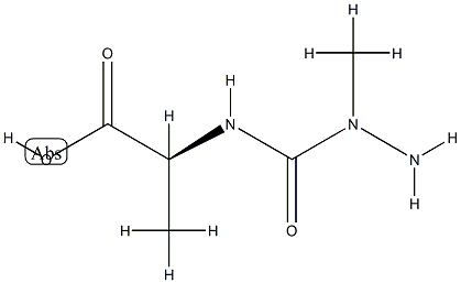 L-Alanine,N-[(1-methylhydrazino)carbonyl]-(9CI) CAS#: 88908-15-0