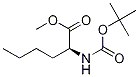 L-Norleucine, N-[(1,1-dimethylethoxy)carbonyl]-, methyl ester CAS#: 87974-77-4