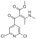 METHYL 2-[(2,6-DICHLORO-4-PYRIDYL)CARBONYL]-3-(METHYLAMINO)BUT-2-ENOATE CAS#: 82140-55-4