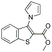 METHYL 3-(1H-PYRROL-1-YL)-1-BENZOTHIOPHENE-2-CARBOXYLATE CAS#: 80066-96-2