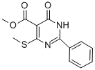 METHYL 4-(METHYLTHIO)-6-OXO-2-PHENYL-1,6-DIHYDROPYRIMIDINE-5-CARBOXYLATE CAS#: 87693-90-1
