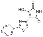 Maleimide, 4-hydroxy-3-(2-(pyridyl)-4-thiazolyl)- CAS#: 80653-76-5
