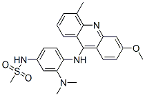 Methanesulfonamide, N-(3-(dimethylamino)-4-((3-methoxy-5-methyl-9-acri dinyl)amino)phenyl)- CAS#: 88914-42-5