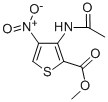 Methyl 3-(acetylamino)-4-nitrothiophene-2-carboxylate CAS#: 80615-53-8