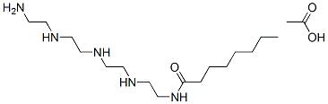 N-[2-[[2-[[2-[(2-aminoethyl)amino]ethyl]amino]ethyl]amino]ethyl]octanamide monoacetate CAS#: 83968-61-0