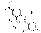 N-[2-[(2-bromo-6-cyano-p-tolyl)azo]-5-(diethylamino)phenyl]methanesulphonamide CAS#: 83249-53-0