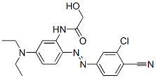 N-[2-[(3-chloro-4-cyanophenyl)azo]-5-(diethylamino)phenyl]-2-hydroxyacetamide CAS#: 83249-50-7