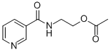N-[2-(ACETOXY)ETHYL]-3-PYRIDINECARBOXAMIDE CAS#: 83440-03-3