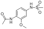N-[2-METHOXY-4-(METHYLSULFONYLAMINO)PHENYL]ACETAMIDE CAS#: 83209-82-9