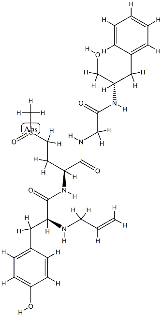 N-(2-Propenyl)-L-Tyr-4-(methylsulfinyl)-L-Abu-Gly-N-[(S)-1-hydroxymethyl-2-phenylethyl]-NH2 CAS#: 85438-25-1