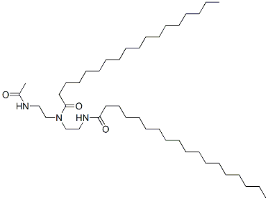 N-[2-(acetylamino)ethyl]-N-[2-(stearoylamino)ethyl]stearamide CAS#: 85154-10-5