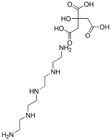 N-(2-aminoethyl)-N'-[2-[(2-aminoethyl)amino]ethyl]ethylenediamine 2-hydroxypropane-1,2,3-tricarboxylate CAS#: 84145-09-5