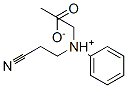 N-(2-cyanoethyl)-N-ethylanilinium acetate CAS#: 83763-40-0