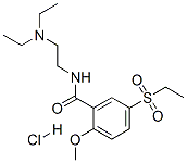 N-[2-(diethylamino)ethyl]-5-(ethylsulphonyl)-2-methoxybenzamide monohydrochloride CAS#: 83846-74-6