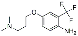 N-(3-[4-AMINO-3-(TRIFLUOROMETHYL)PHENOXY]PROPYL)-N,N-DIMETHYLAMINE CAS#: 801190-26-1