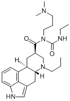 N-(3-(Dimethylamino)propyl)-N-((ethylamino)carbonyl)-6-n-propylergolin e-8-beta-carboxamide CAS#: 81409-92-9