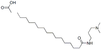 N-[3-(dimethylamino)propyl]palmitamide monoacetate CAS#: 83763-68-2