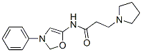 N-(3-phenyloxazol-5-yl)-3-pyrrolidin-1-yl-propanamide CAS#: 86683-49-0