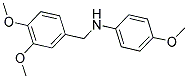 N-(3,4-DIMETHOXYBENZYL)-4-METHOXYANILINE CAS#: 82376-73-6