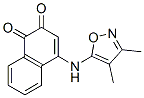 N-(3,4-dimethyl-5-isoxazolyl)-4-amino-1,2-naphthoquinone CAS#: 81620-95-3