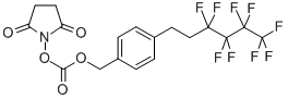 N-[4-(1H,1H,2H,2H-PERFLUOROHEXYL)BENZYLOXYCARBONYLOXY]SUCCINIMIDE CAS#: 825635-46-9