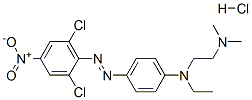 N-[4-[(2,6-dichloro-4-nitrophenyl)azo]phenyl]-N-ethyl-N',N'-dimethylethylenediamine monohydrochloride CAS#: 84522-20-3
