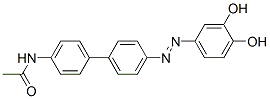 N-[4'-[(3,4-Dihydroxyphenyl)azo][1,1'-biphenyl]-4-yl]acetamide CAS#: 80495-44-9