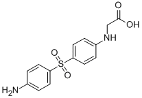 N-[4-[(4-aminophenyl)sulphonyl]phenyl]glycine CAS#: 80-03-5