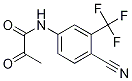 N-[4-Cyano-3-(trifluoromethyl)phenyl]-2-oxopropanamide CAS#: 87310-69-8