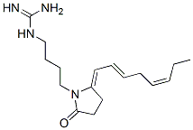 N-[4-[(E)-2-[(2E,5Z)-2,5-Octadienylidene]-5-oxopyrrolidin-1-yl]butyl]guanidine CAS#: 84453-27-0