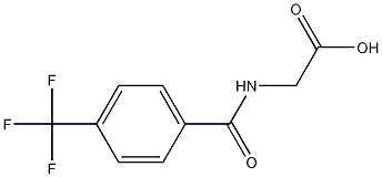 N-[4-(Trifluoromethyl)benzoyl]glycine CAS#: 89035-91-6