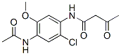 N-[4-(acetylamino)-2-chloro-5-methoxyphenyl]-3-oxobutyramide CAS#: 84176-82-9