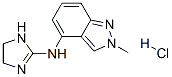 N-(4,5-dihydro-1H-imidazol-2-yl)-2-methyl-2H-indazol-4-amine monohydrochloride CAS#: 82013-55-6