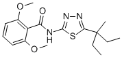 N-(5-(1-Ethyl-1-methylpropyl)-1,3,4-thiadiazol-2-yl)-2,6-dimethoxybenz amide CAS#: 82559-06-6