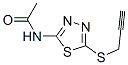 N-[5-(2-propynylthio)-1,3,4-thiadiazol-2-yl]acetamide CAS#: 80088-37-5