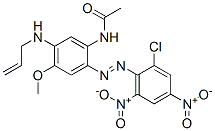 N-[5-(allylamino)-2-[(2-chloro-4,6-dinitrophenyl)azo]-4-methoxyphenyl]acetamide CAS#: 84385-44-4