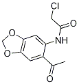 N-(6-acetyl-1,3-benzodioxol-5-yl)-2-chloroacetamide CAS#: 85590-94-9