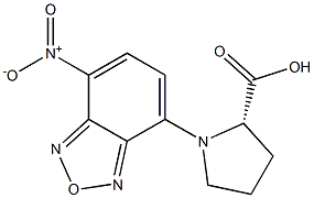 N-(7-Nitro-2,1,3-benzoxadiazol-4-yl)-L-proline CAS#: 81432-12-4