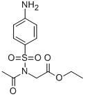 N-Acetyl-N-((4-aminophenyl)sulfonyl)glycine ethyl ester CAS#: 81865-32-9
