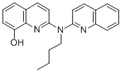 N-BUTYL-2,2'-IMINO-BIS(8-HYDROXYQUINOLINE) CAS#: 82361-90-8