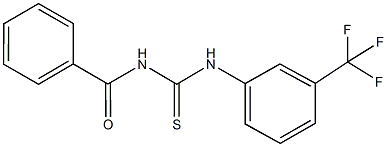 N-Benzoyl-N'-[3-(trifluoromethyl)phenyl]thiourea CAS#: 89069-94-3