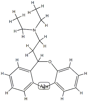 N-Diethyl 2-(dibenzo(b,e) 1,4-thioxepin-11-yl)ethylamine [French] CAS#: 81320-29-8