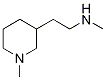 N-Methyl-2-(1-methyl-3-piperidinyl)-1-ethanamine CAS#: 807297-46-7