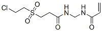 N-[N-[2-(2-Chloroethylsulfonyl)ethylcarbonyl]aminomethyl]acrylamide CAS#: 85899-15-6