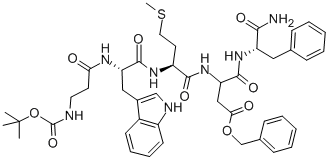 N-T-BOC-B-ALA-TRP-MET-ASP(BENZYL)-PHEAMI DE CAS#: 88463-49-4