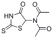 N-acetyl-N-(4-oxo-2-thioxo-5-thiazolidinyl)acetamide CAS#: 83711-61-9