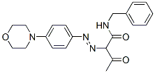 N-(benzyl)-2-[[4-(morpholino)phenyl]azo]-3-oxobutyramide CAS#: 84604-34-2