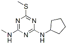 N-cyclopentyl-N'-methyl-6-(methylthio)-1,3,5-triazine-2,4-diamine CAS#: 84712-75-4