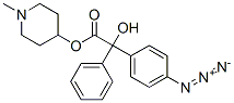 N-methyl-4-piperidyl 4-azidobenzilate CAS#: 81039-89-6